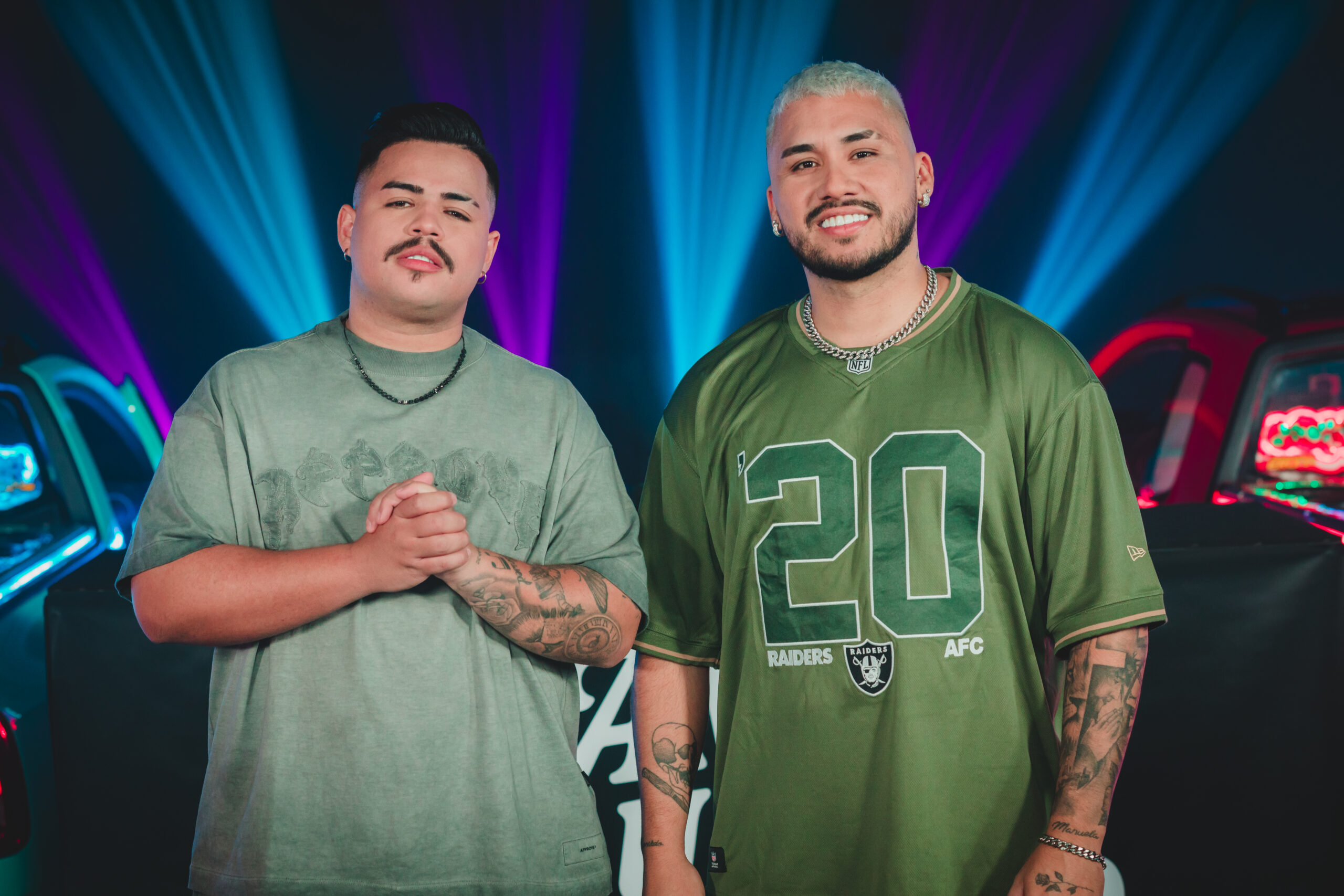 Rafa & Junior estão em alta com hit Ama um Maloqueiro Divulgação