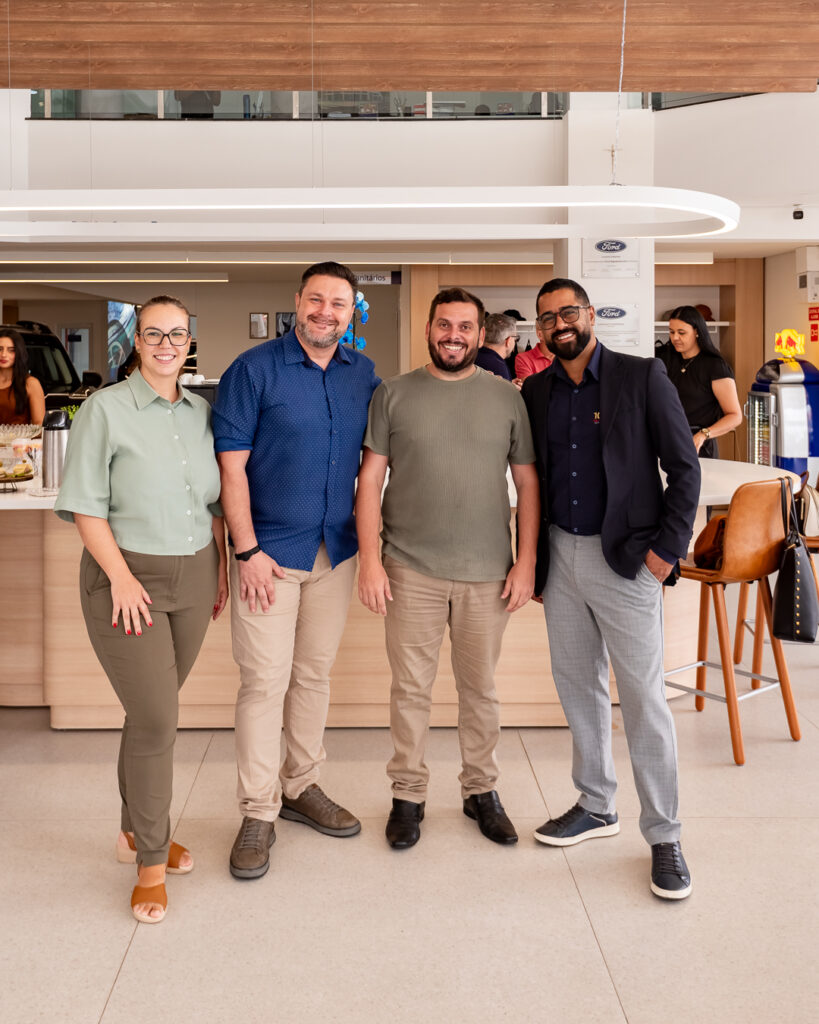 📸 Na foto em destaque: Vanessa Azevedo, Robson Bueno, Welder Sabá e Daniel Silva. Foto: DNVZ Foto & Vídeo
